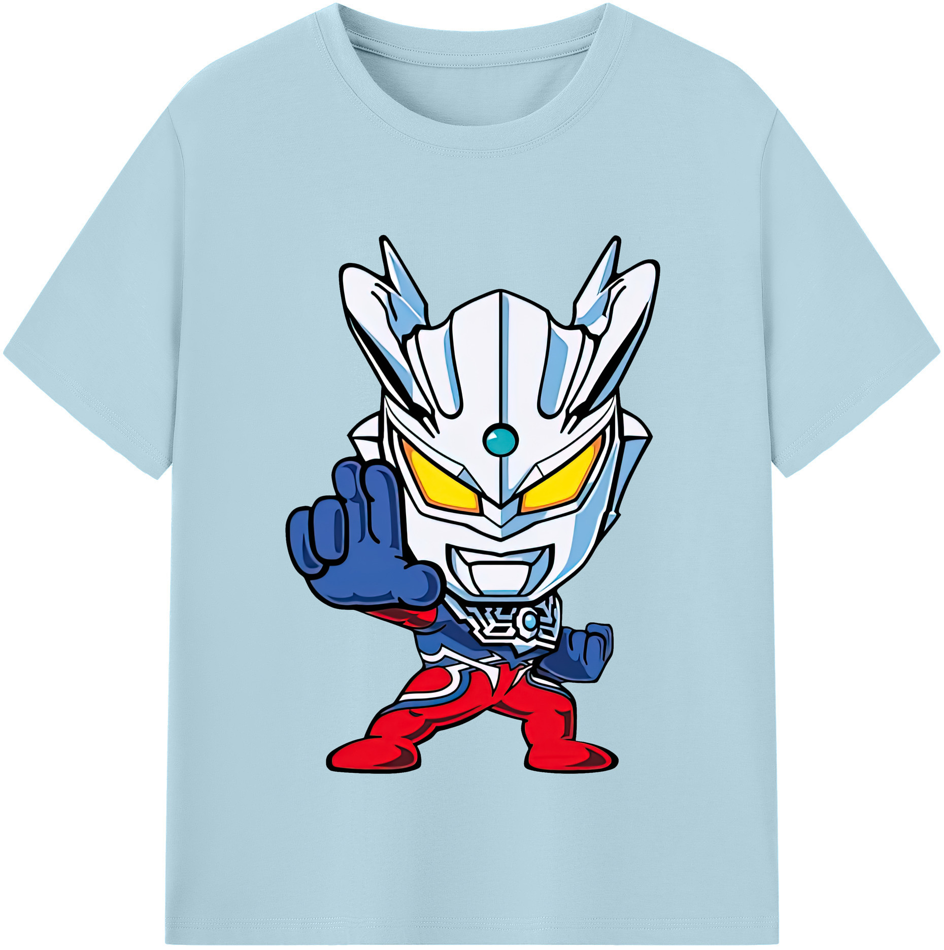 （画像用） ウルトラマン Ultraman 綿100％半袖Tシャツ（フロントプリント）